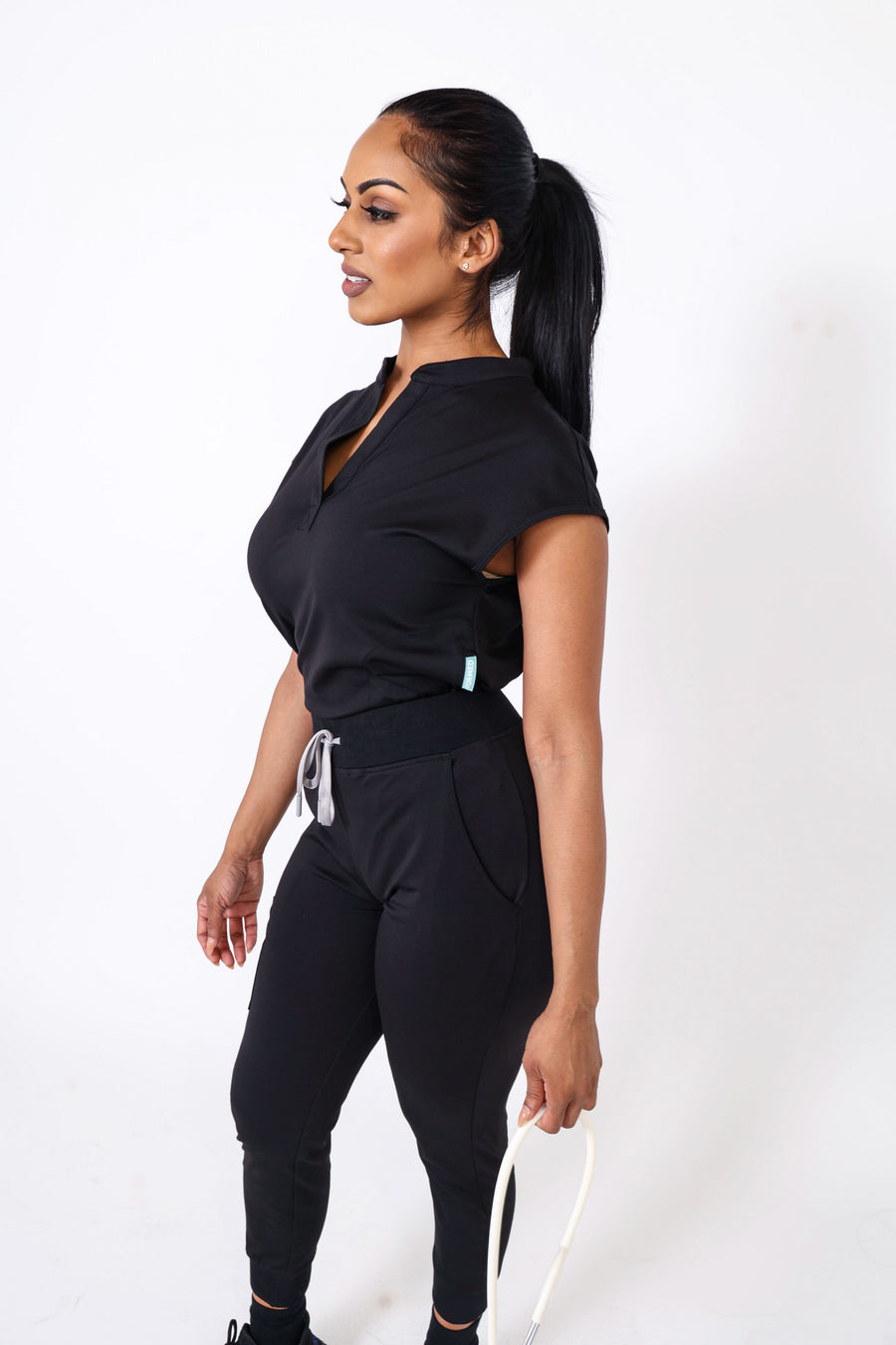 Formed Scrubs Ava Mandarin Scrubs Top